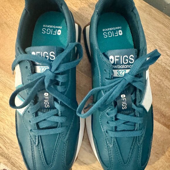 FIGS x New Balance 327 Caribbean Blue – Size 8 – New in Box – Limited Edition - Picture 9 of 16